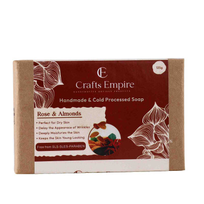 Rose & Almonds Soap